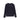Bamboo Cable knit sleeve navy logo sweater