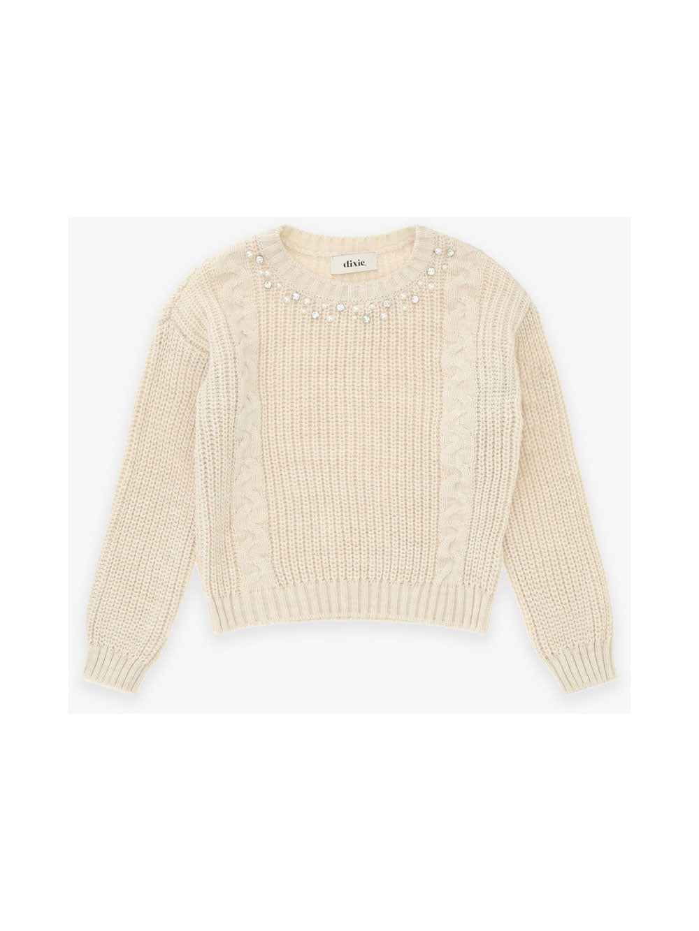 Dixie Pearl cable sweater