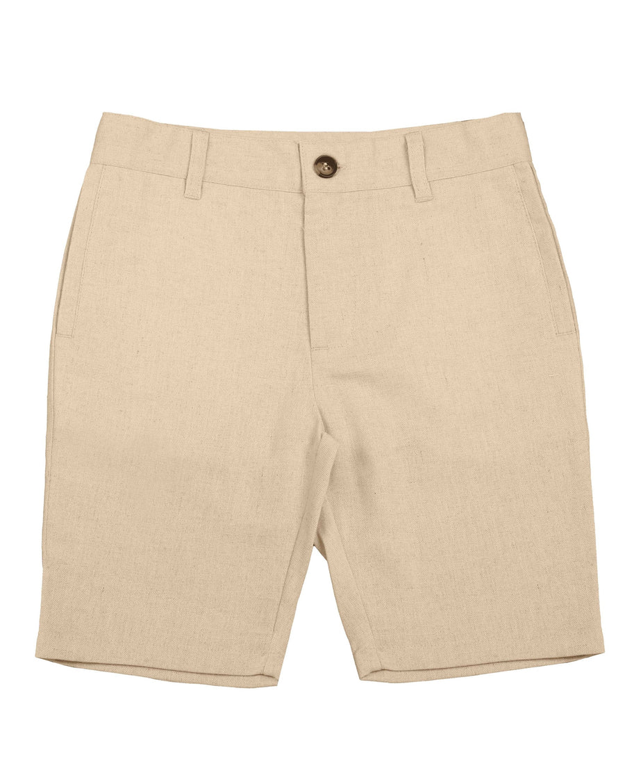 Ivory basic bermuda shorts by Noma