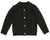 Knit black shirt cardigan by Noma