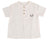 Embroidered emblem white shirt by Noma