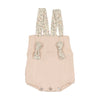Ditsy knit pink romper by Bee & Dee