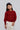 Mipounet Maca red openwork cardigan