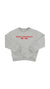 Embroidered logo grey sweatshirt by Philosophy