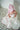 Little Threads toile pink hooded bath towel