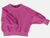 Balloon sleeve pink sweatshirt by Minikid