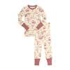 Toile red print pajamas by Little Parni