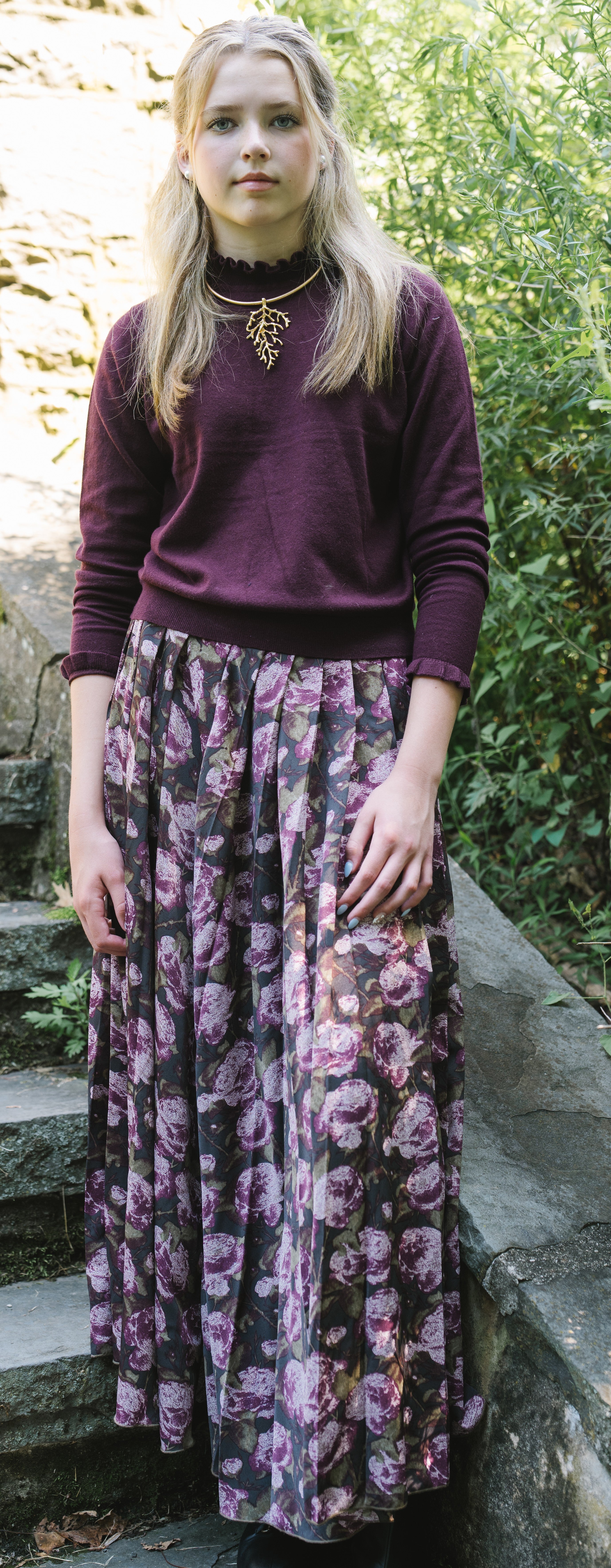 Prairie Odette printed skirt