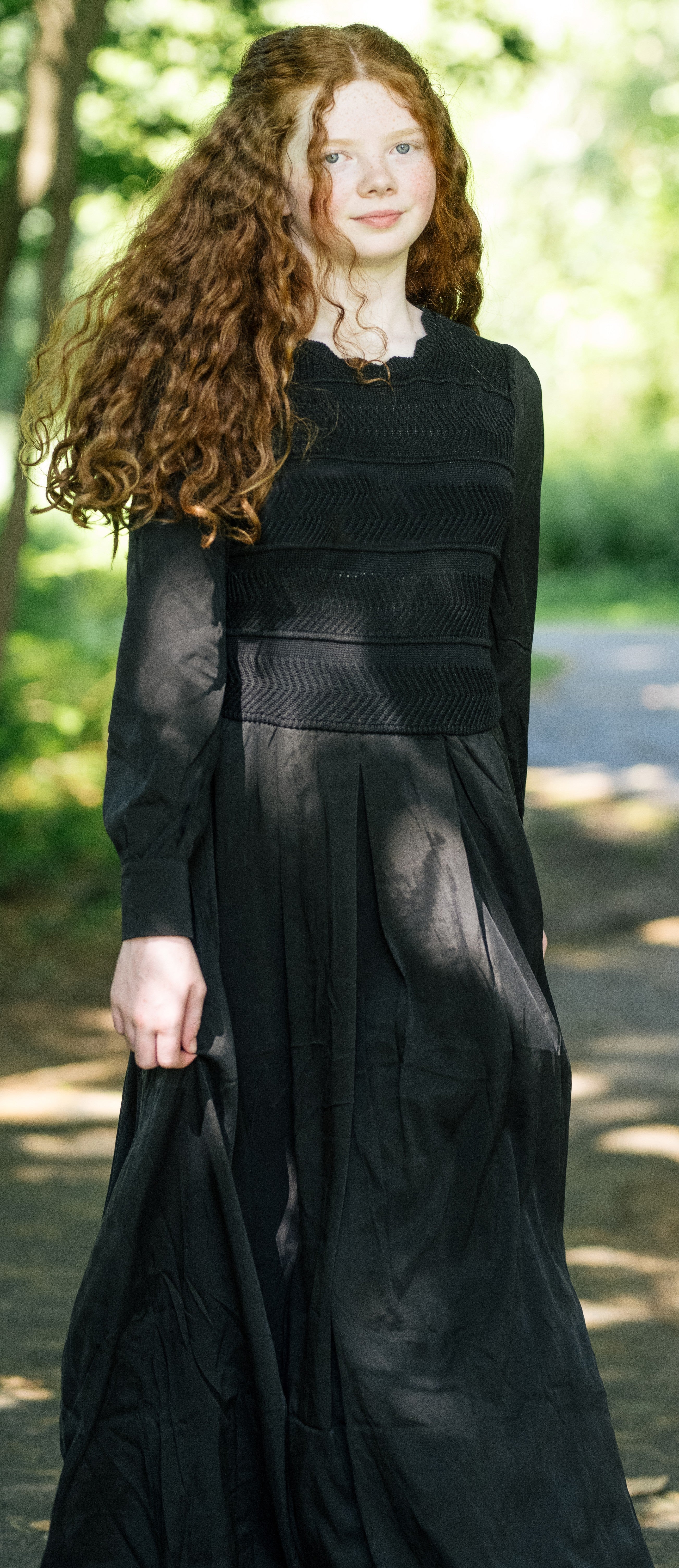 Prairie Cosima black dress - L Prairie Cosima black dress - L