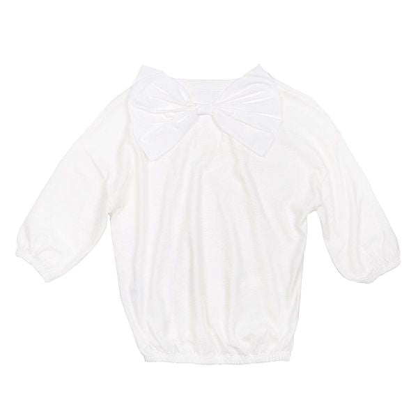 Alma Pearl Bow Top by Luna Mae