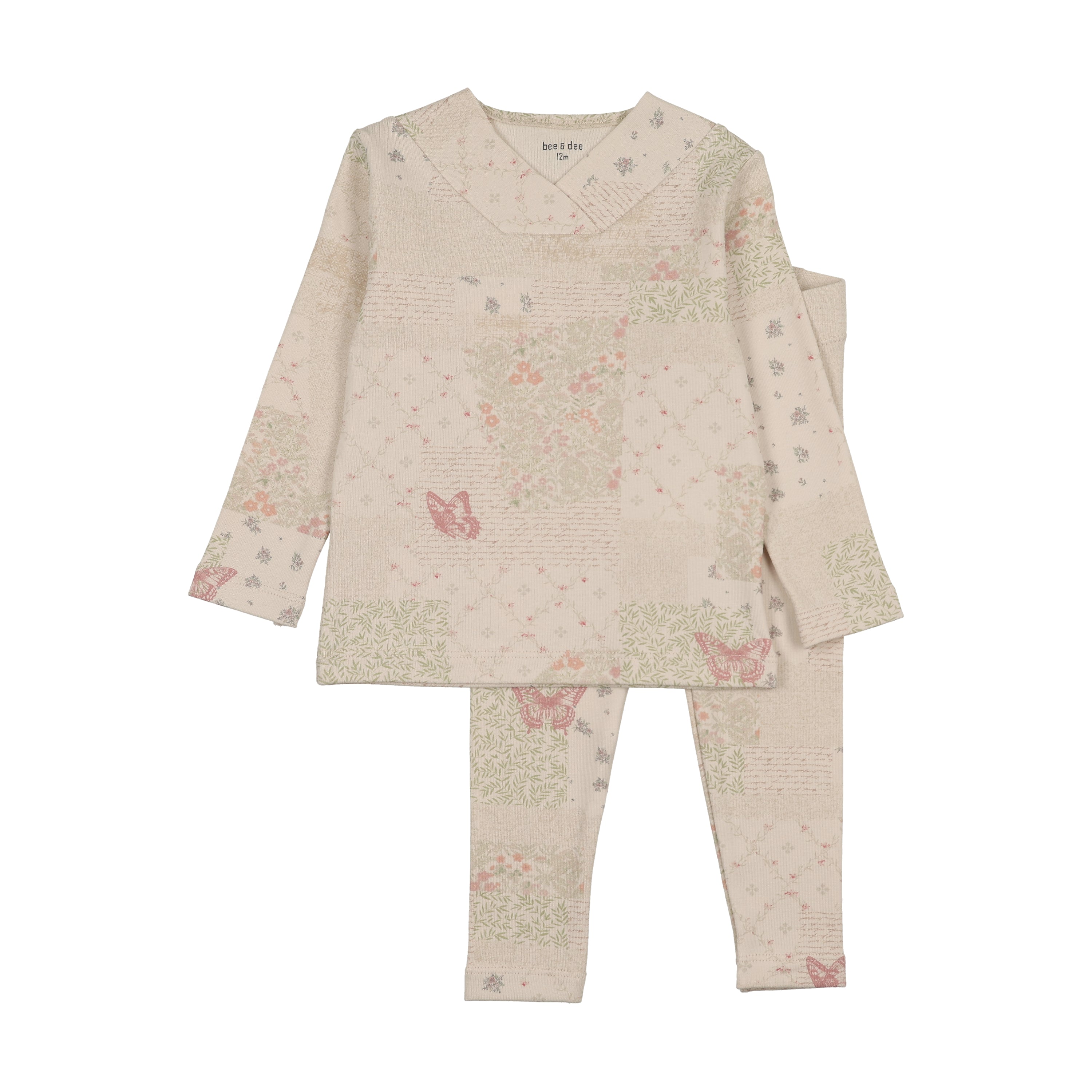 Bee & Dee Paper print girls loungewear