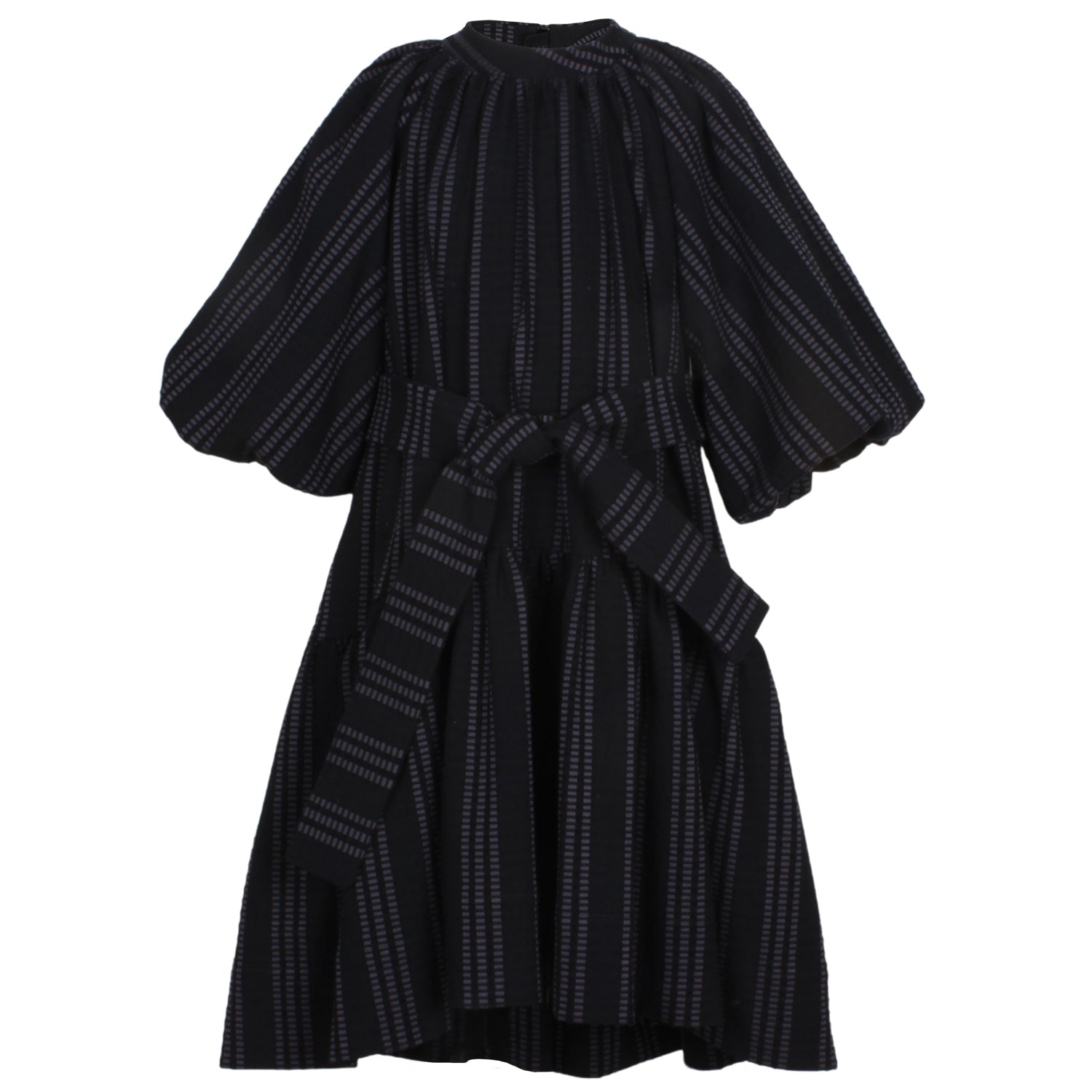 Jessie & James Periwinkle Navy Stripe Dress