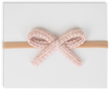 Crochet mini headbands by Adora