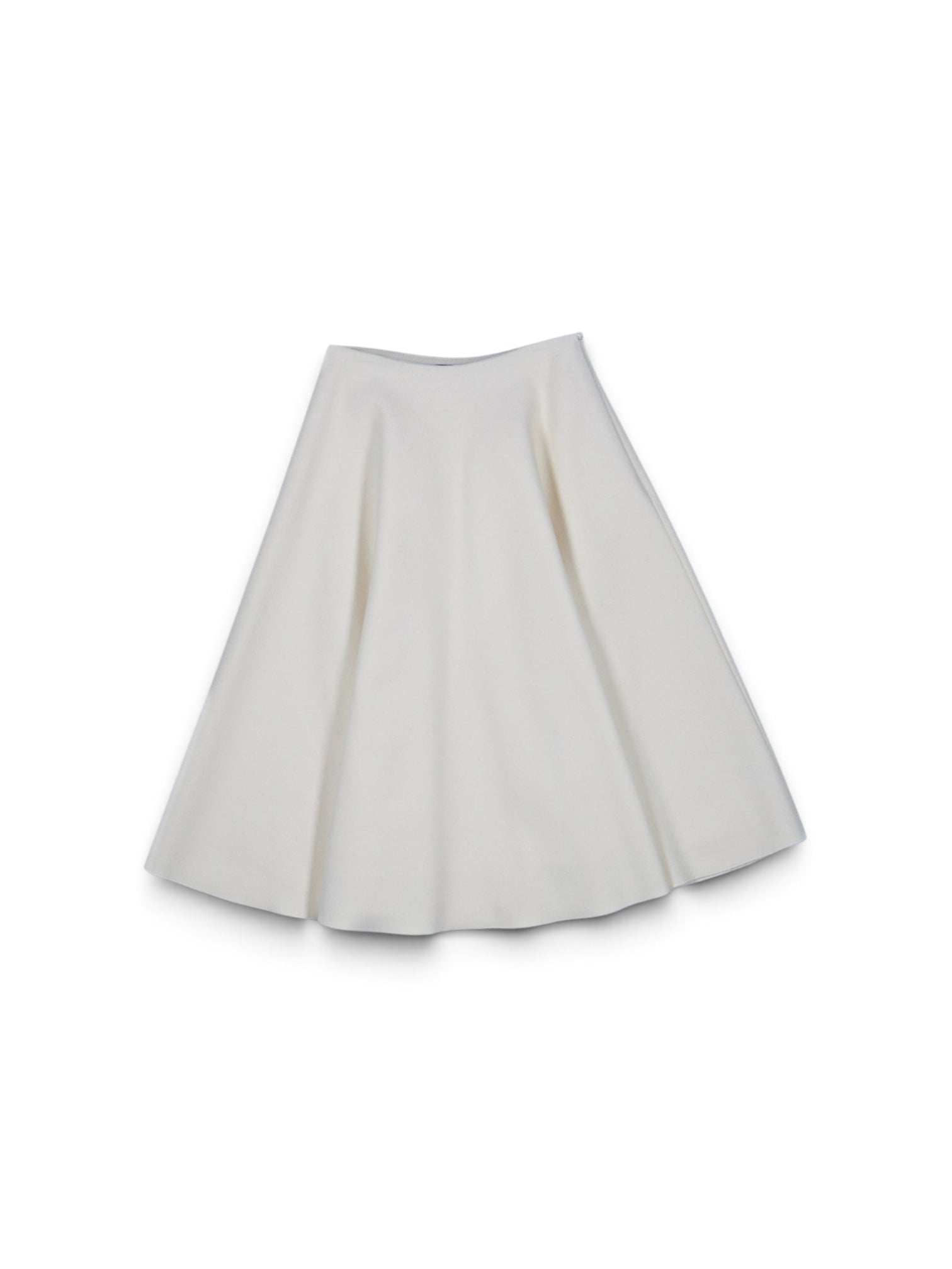 Venera Arapu Wool ivory skirt