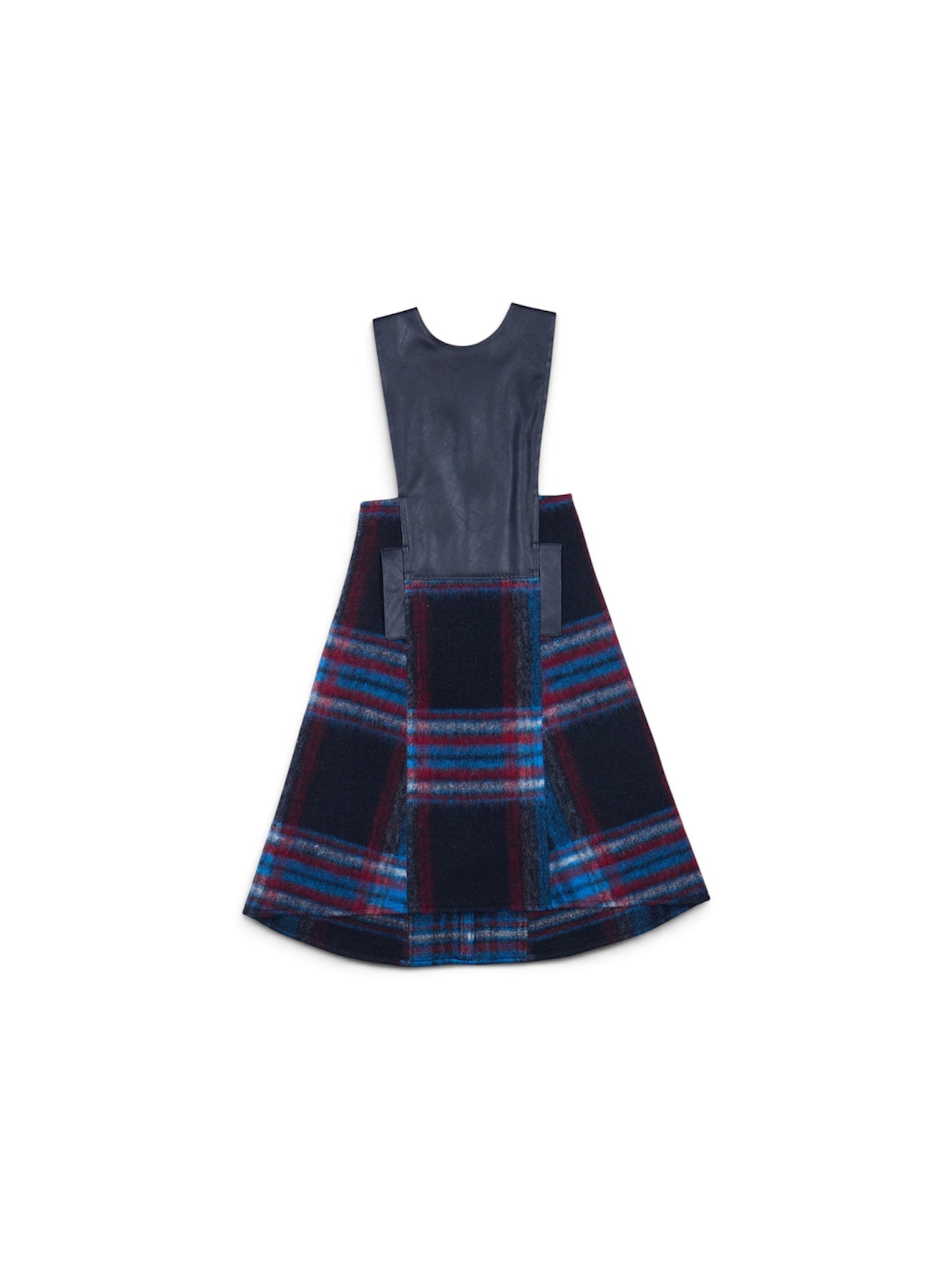 Venera Arapu Plaid wool dress