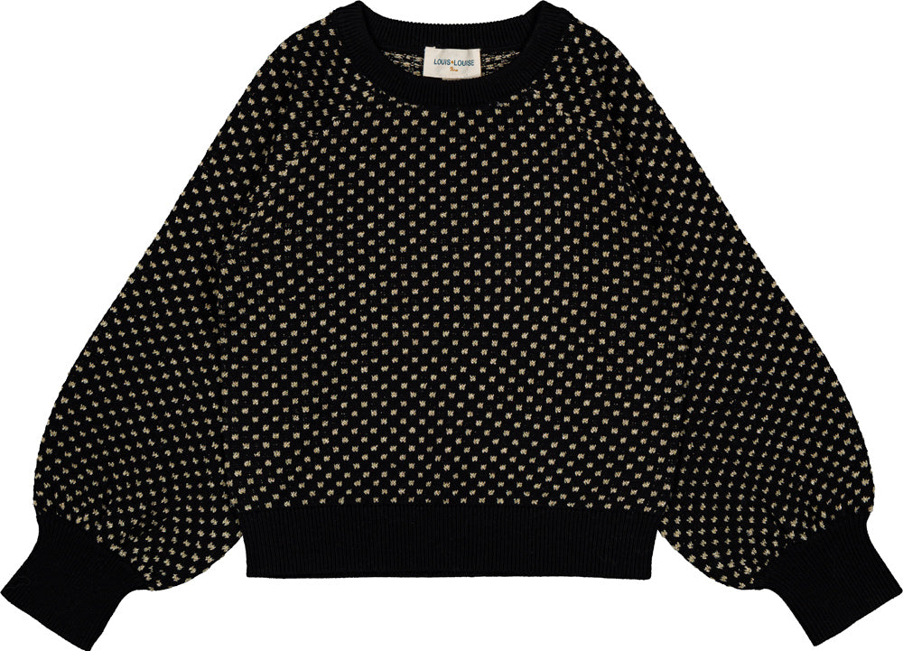 Louis Louise Elia black sweater