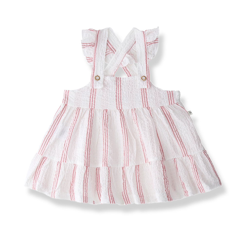 1+ In The Family Joncols Strawberry Dress - Flying Colors