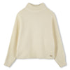 Cream turtleneck sweater by Michael Kors