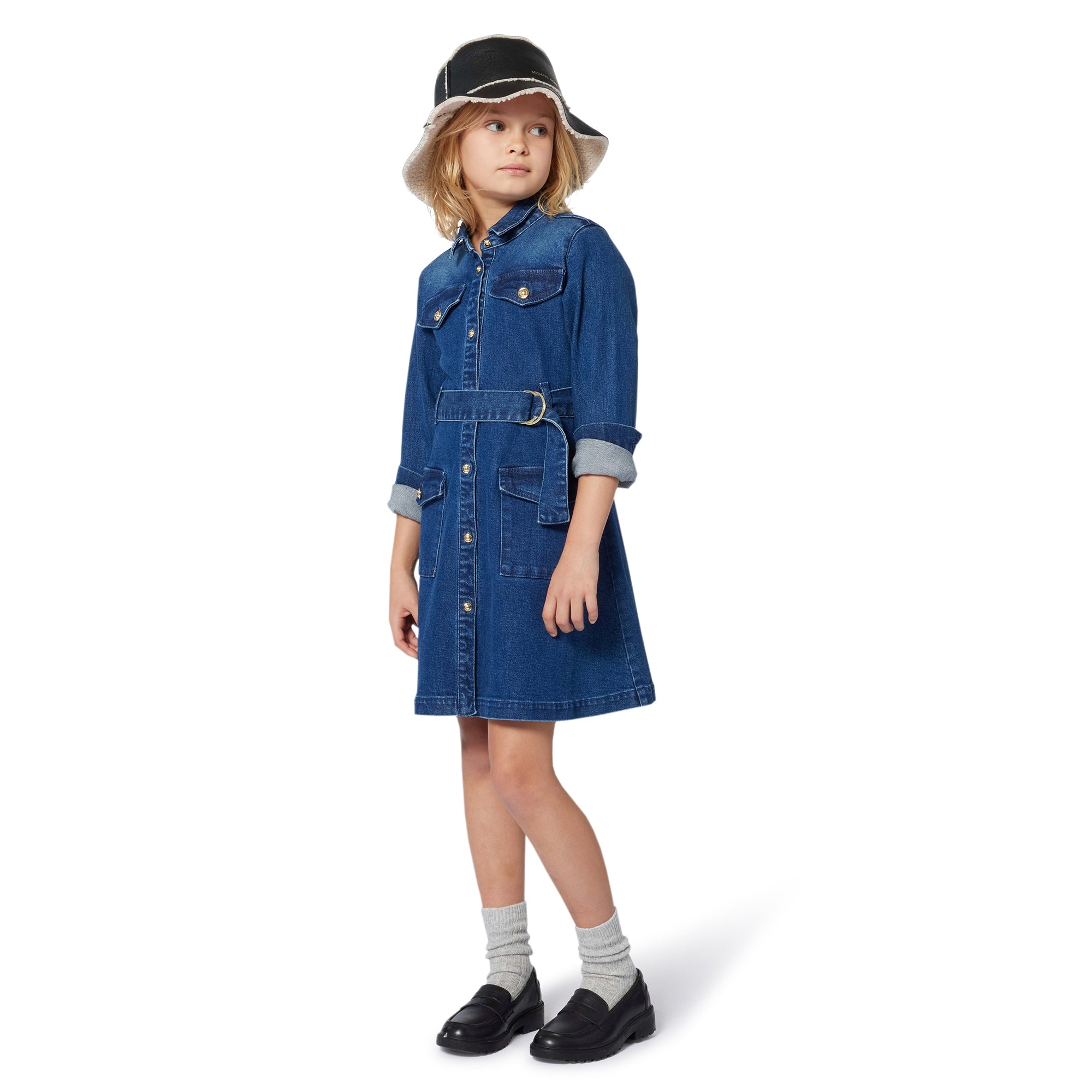 Michael Kors Pocket Denim Dress