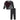 Mann Color blocked burgundy argyle set