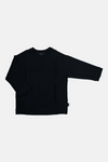 Reversed black t-shirt by Minikid