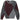 Mann Color blocked burgundy argyle sweater