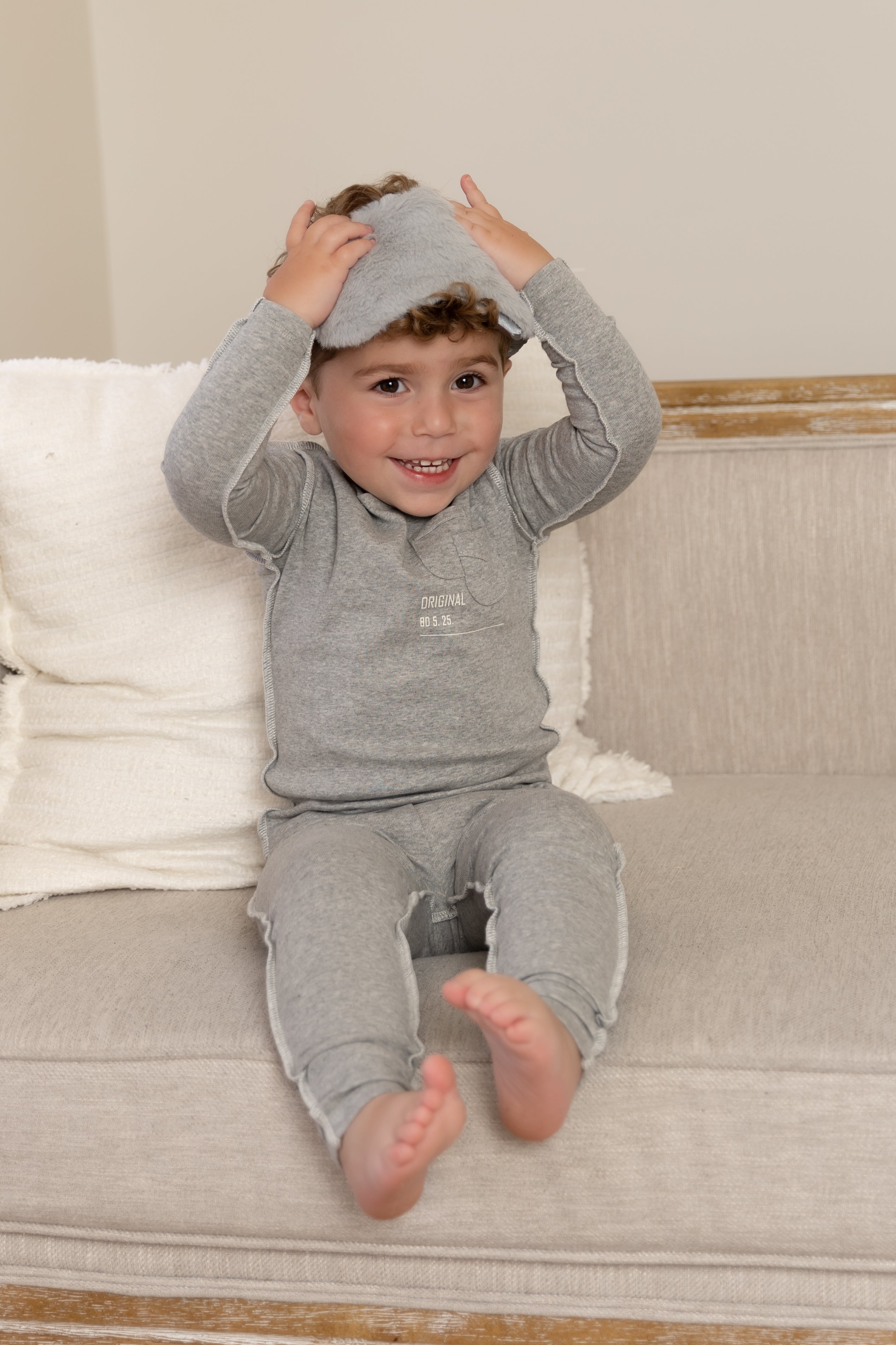 Bee & Dee Raw sewing pattern grey loungewear