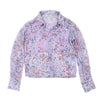 Lilac floral shirt by Pinko