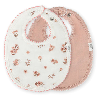 2 pk girls bibs by Adora (More Colors)