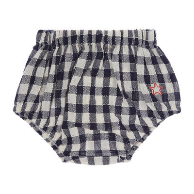 Checked blouse bloomer set by Tocoto Vintage