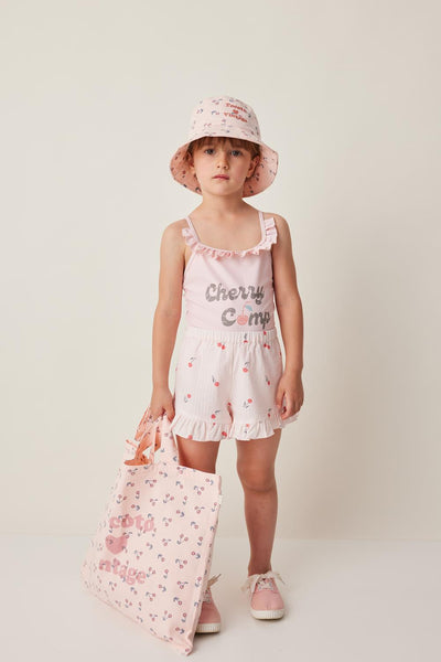 Cherry camp bathing suit by Tocoto Vintage
