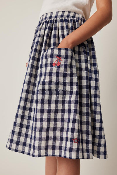 Check pockets skirt by Tocoto Vintage