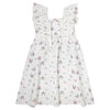 Ruffled straps flower dress by Tocoto Vintage