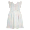 Multicolor stripe dress by Tocoto Vintage
