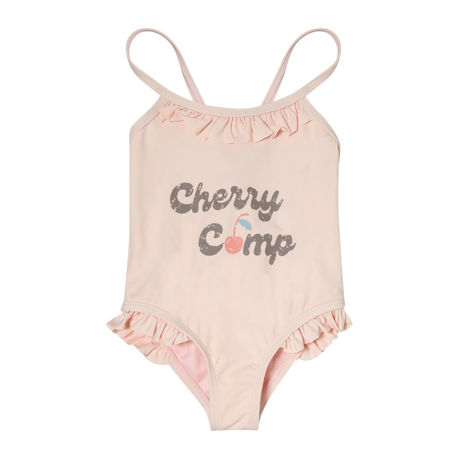 Cherry camp bathing suit by Tocoto Vintage
