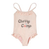 Cherry camp bathing suit by Tocoto Vintage