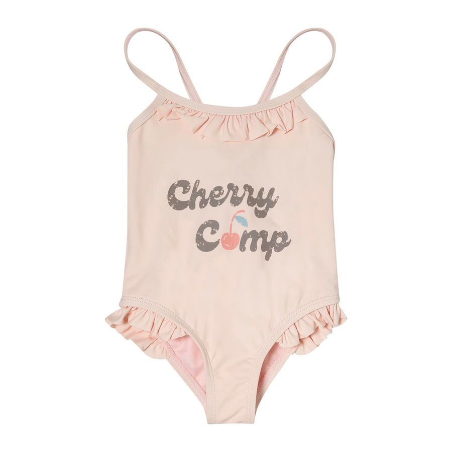 Cherry camp bathing suit by Tocoto Vintage