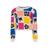 Multicolor checked sweater by MSGM
