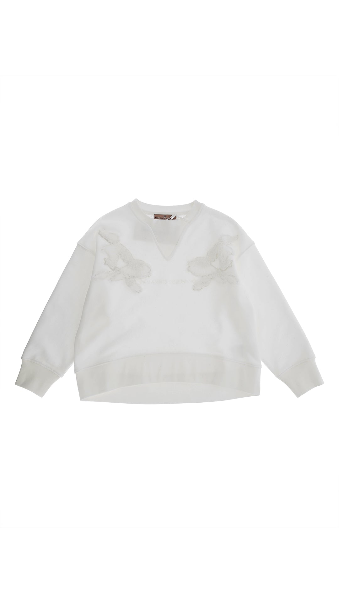 Ermanno Scervino Patch Sweatshirt