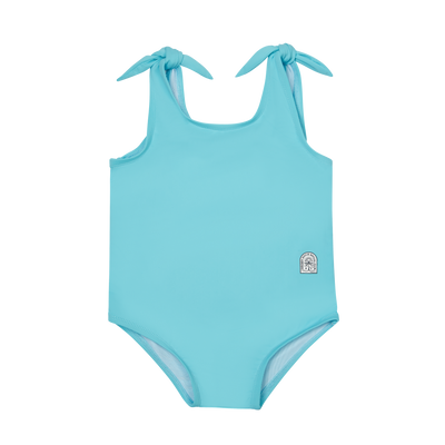 Social club blue bathing suit by Crew Swim