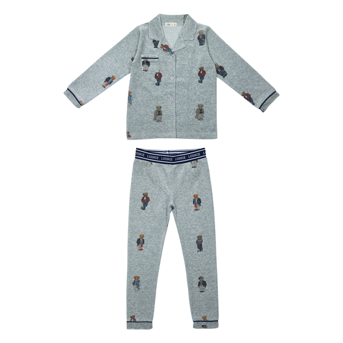 Crew Lounge Crew bear navy loungewear
