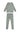 Crew Lounge Teddy pattern jade pajamas