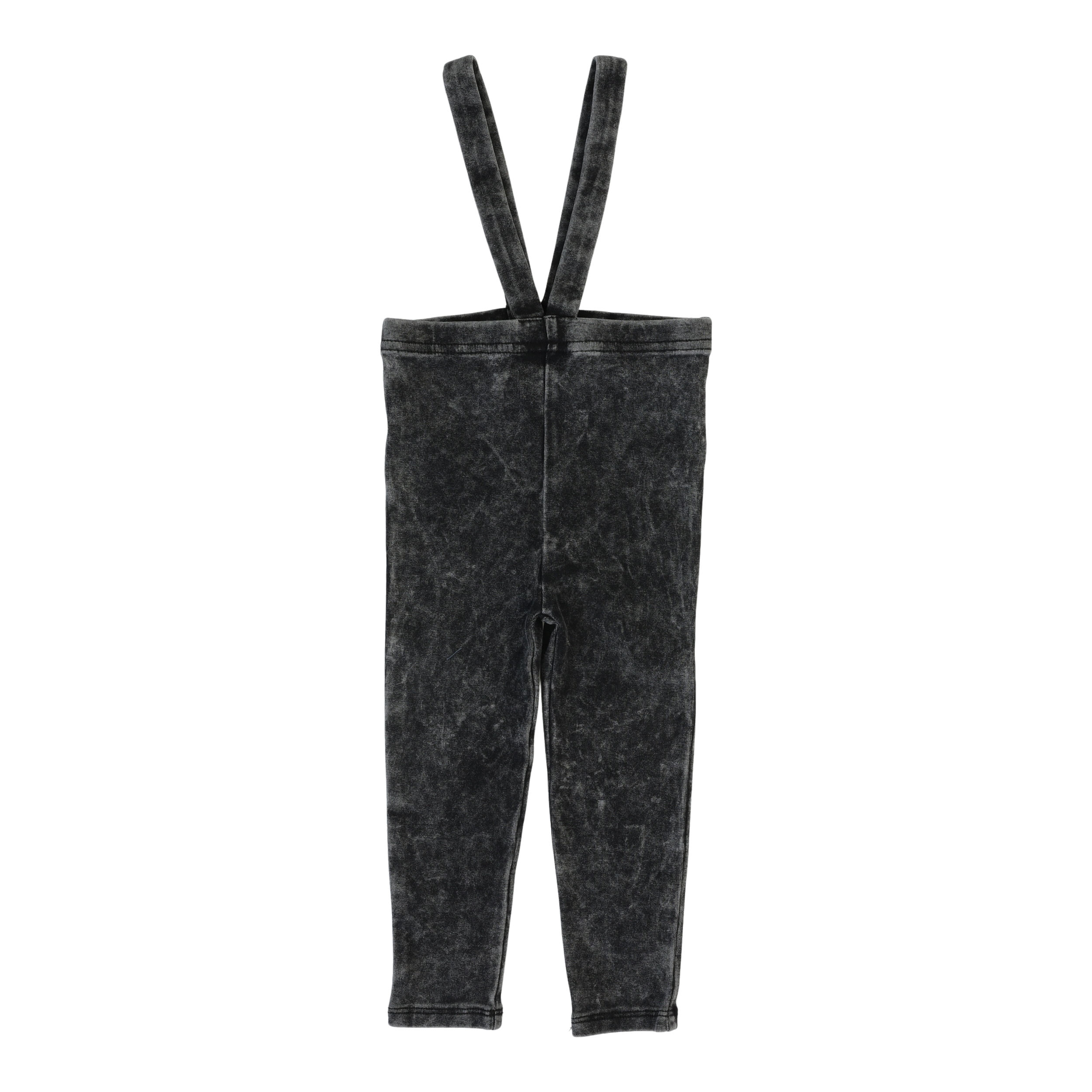 Lil Legs Suspender black wash leggings