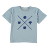 Joan blue t-shirt by Picnik