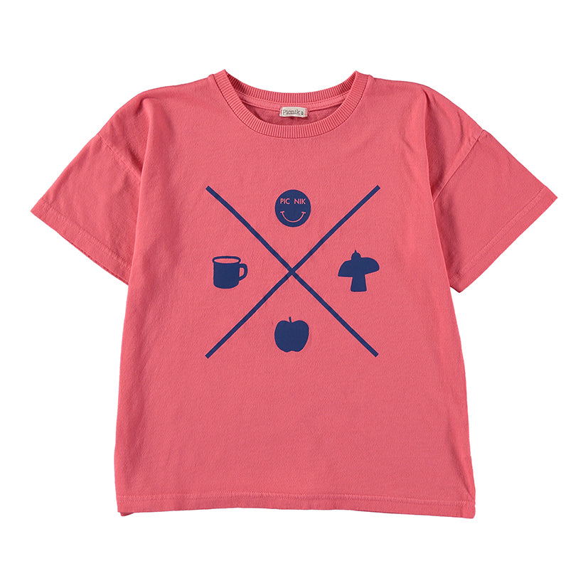 Joan fuchsia t-shirt by Picnik