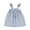 Washed blue denim dress by Piupiuchick