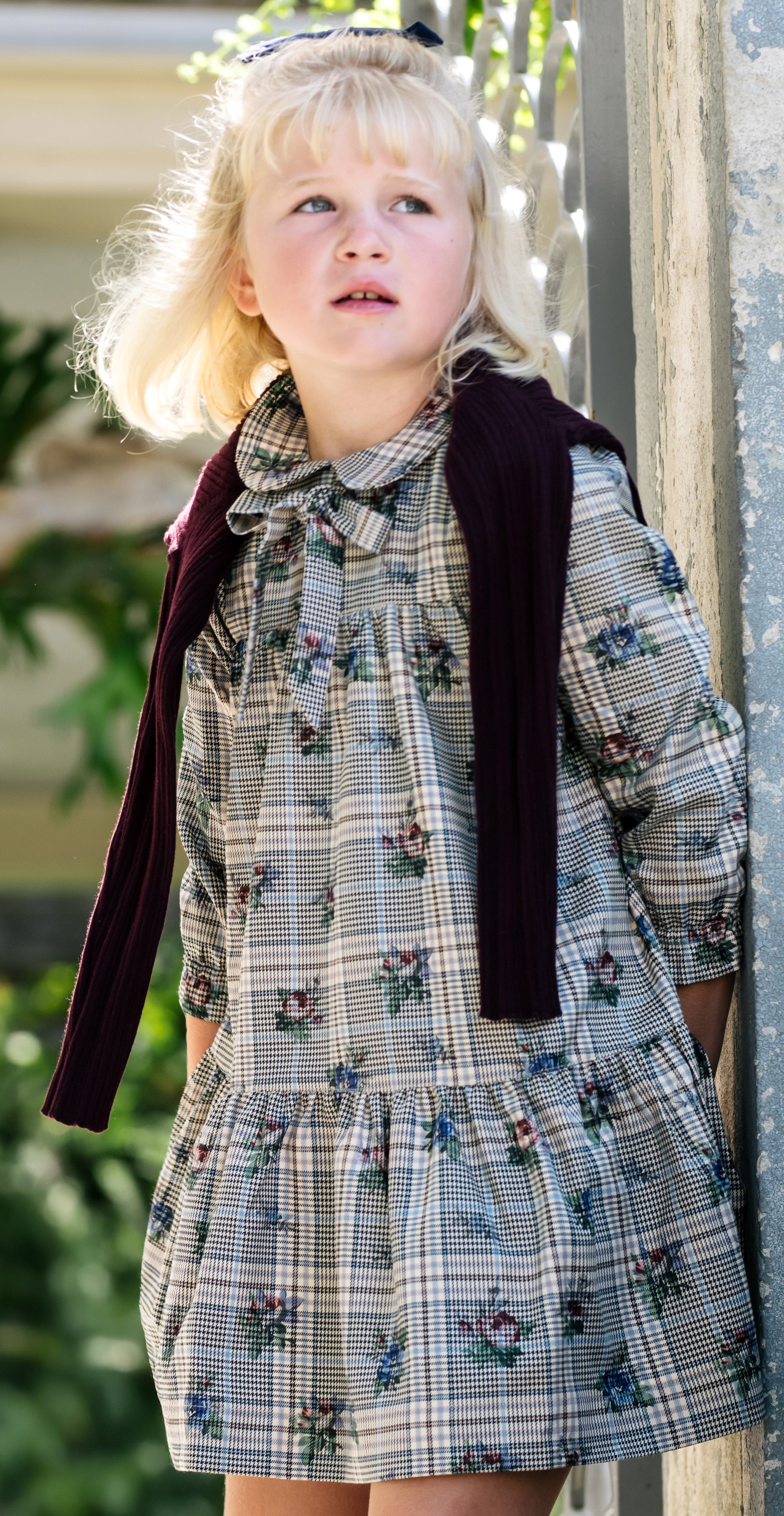 Sweet Threads Samarah maroon cardigan