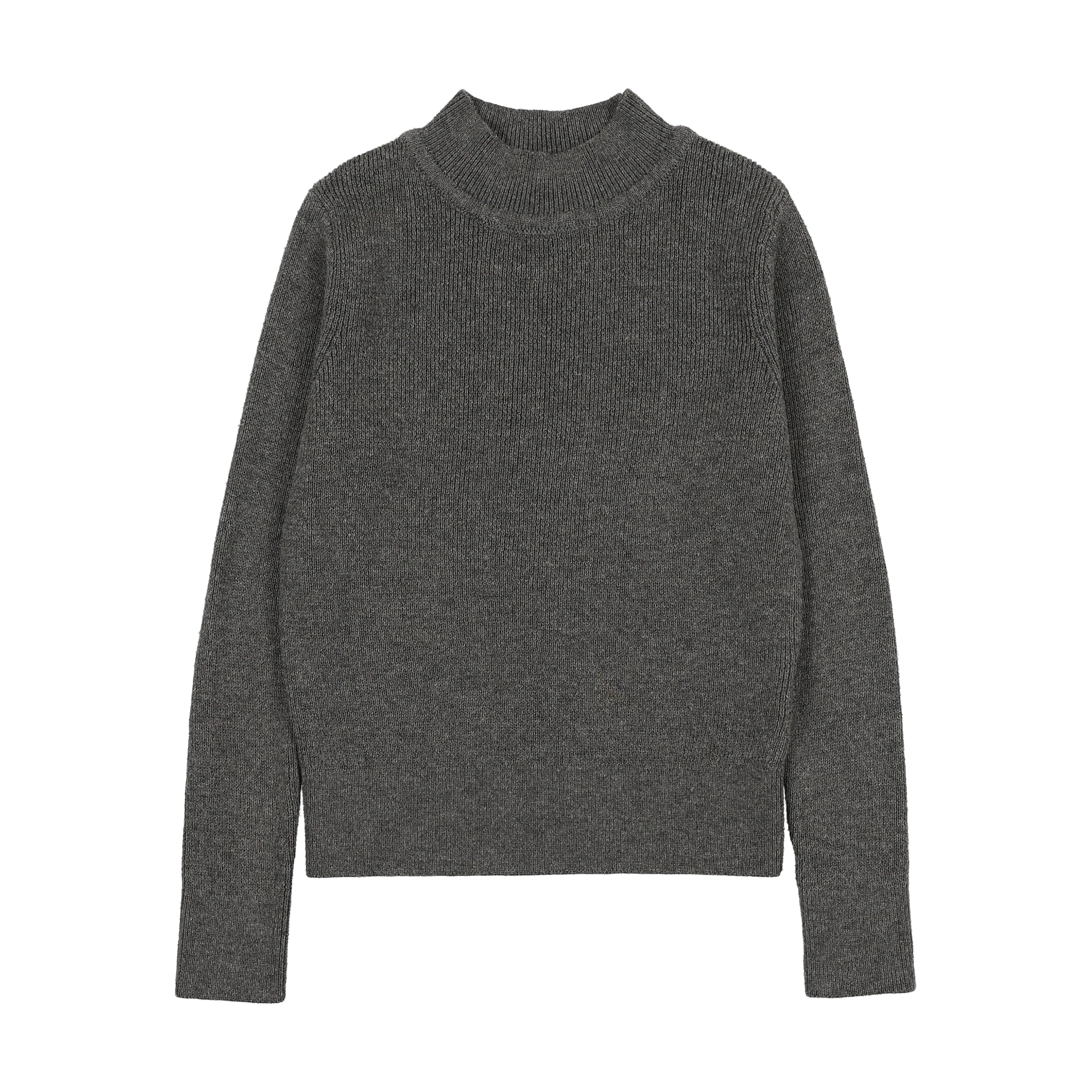 Sweet Threads Signature ribbed grey top