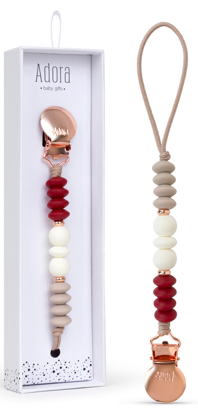 Trio Pacifier Clip By Adora (More Colors)