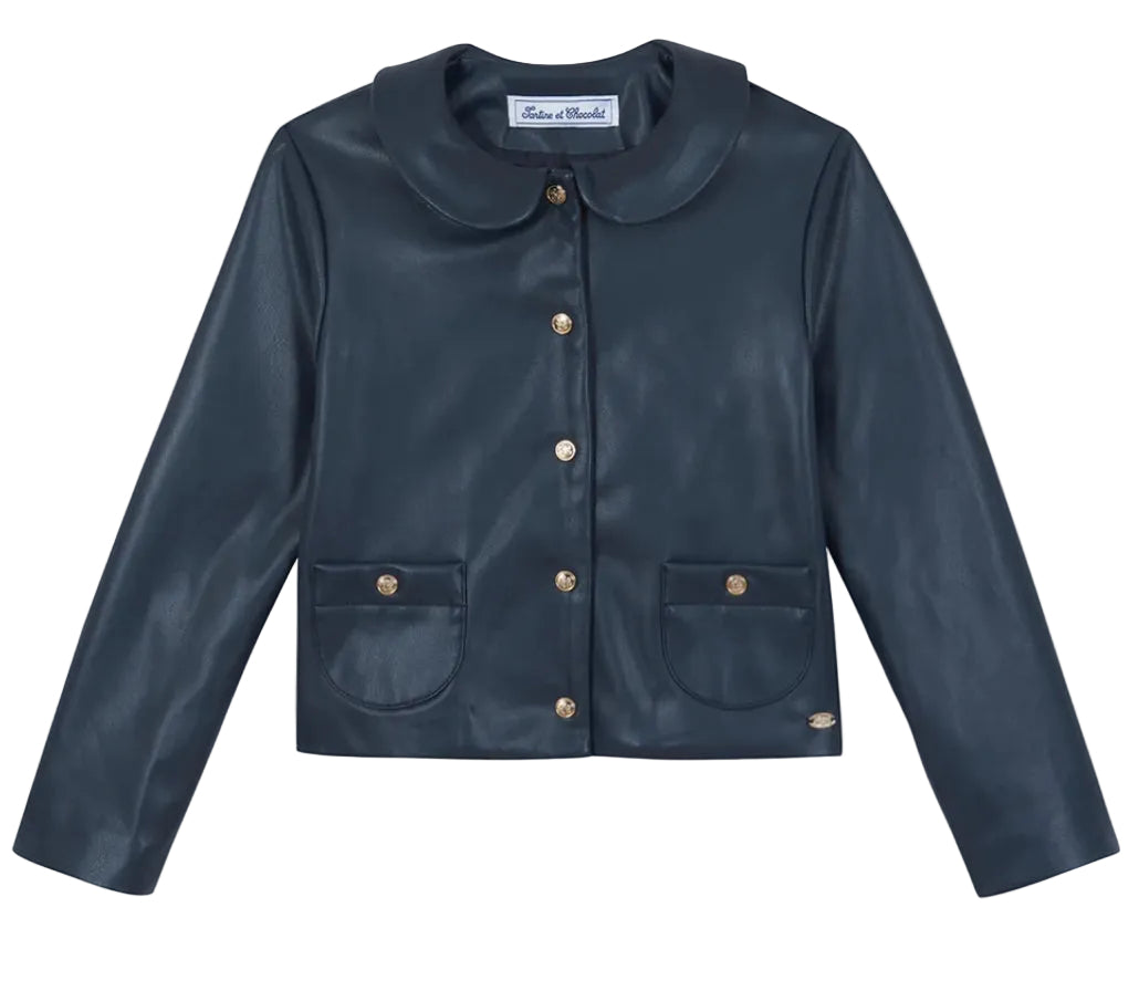 Tartine Et Chocolat Leather jacket